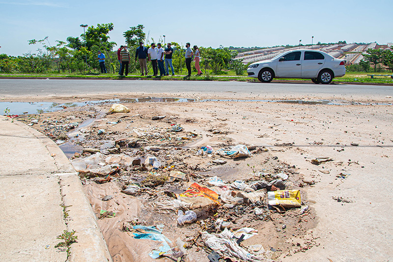 Comissão De Obras Visita Jardim Jequitibás E Encontra Problemas Em