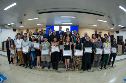 Câmara entrega diploma a Jovens Inspiradores