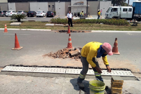 Após pedidos de Wagner Barbosa, Av. Costa e Silva recebe travessia elevada