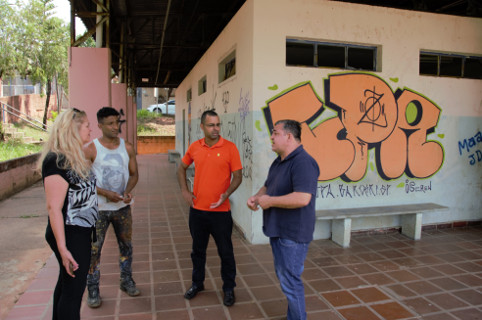 Comissão de Obras visita Centro Comunitário do Jardim Glória