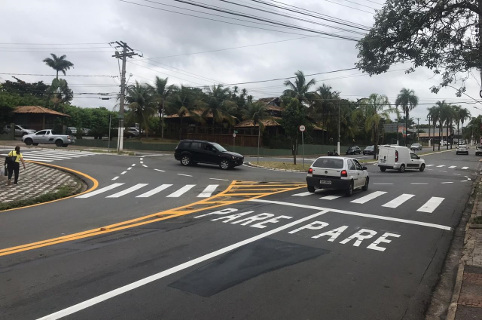 Rua Campos Sales e Avenida Rio Claro recebem reforço de sinalização