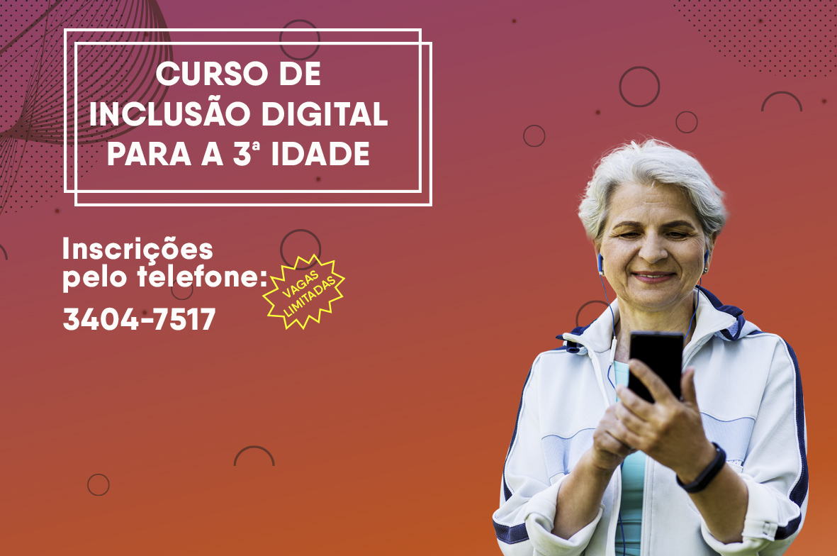 Câmara Municipal abre inscrições para o curso de Inclusão Digital para Terceira Idade