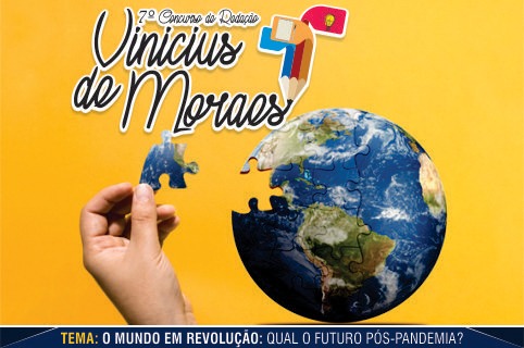 Inscrições para o 7º Concurso de Redação Vinícius de Moraes começam dia 3 de agosto