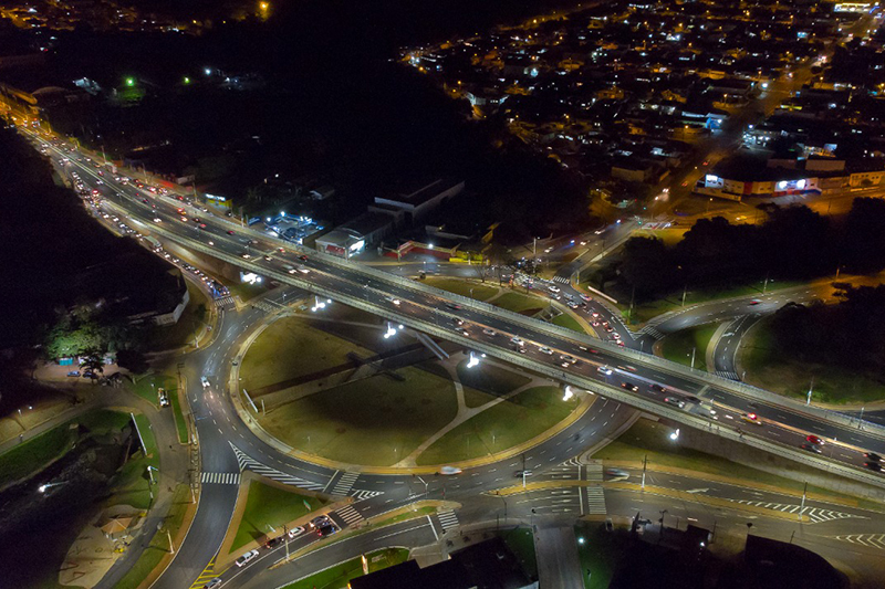 Trânsito do Viaduto da Barroca Funda é aberto oficialmente com presença de autoridades