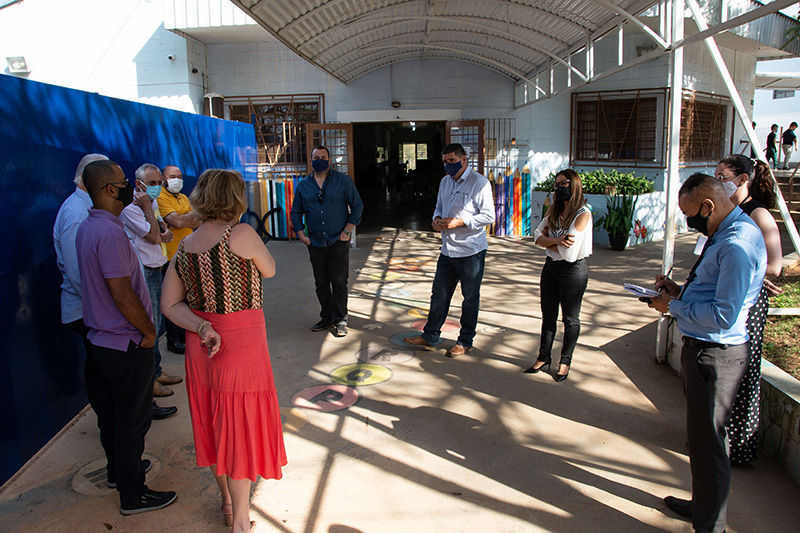 Comissão de Obras visita Escola Martim Lutero