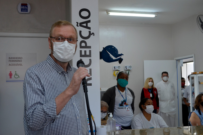 Presidente Sidney Pascotto discursou em nome do Legislativo de Limeira