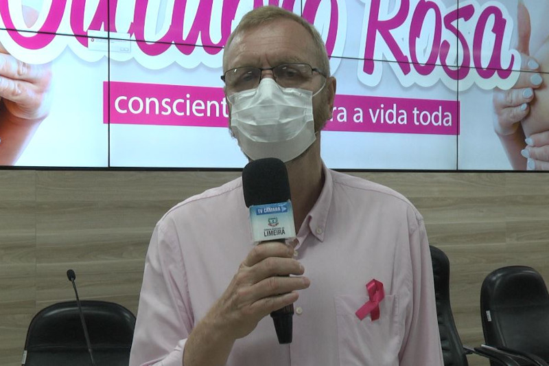 Presidente da Câmara anuncia início da campanha Outubro Rosa na Câmara