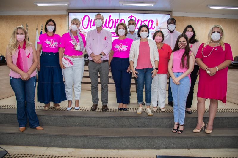 Bate-papo foi organizado para abrir o mês de conscientização do Outubro Rosa