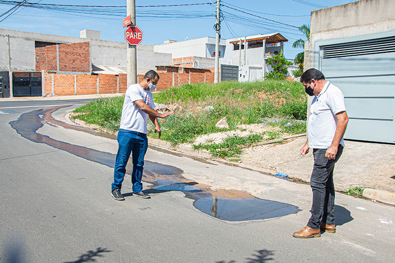 Comissão de Obras visita Jardim Jequitibás