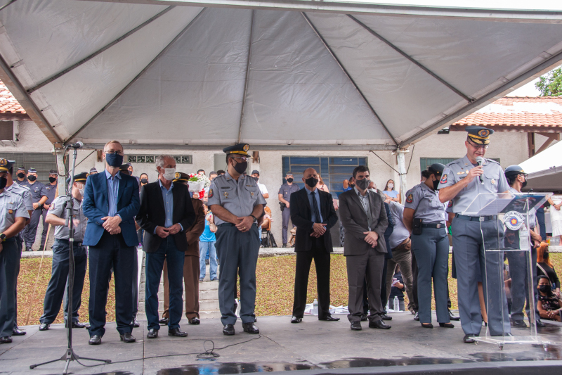 Presidente da Câmara prestigia formatura de novos soldados da Polícia Militar