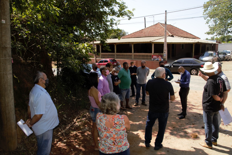 Comissão de Obras faz diligência no no bairro Pires de Cima