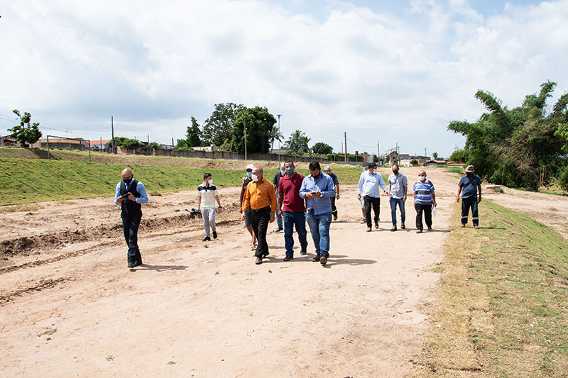 Comissão de Obras faz diligências no Parque Ecológico do Jardim do Lago