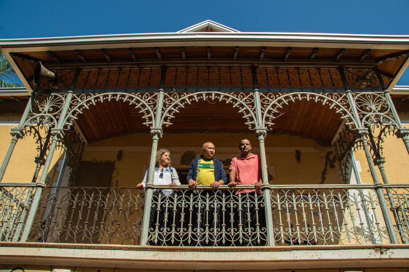 Comissão de Obras visita obras de restauro do Palacete Tatuibi