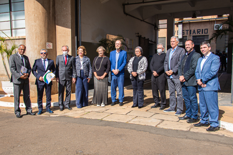 Recepção dos representantes