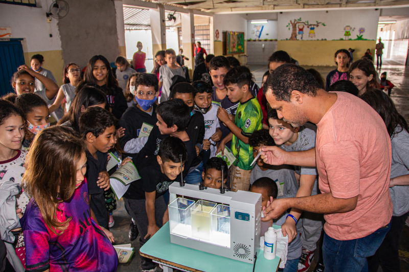 Câmara encerra Semana do Meio Ambiente com palestra em escola municipal