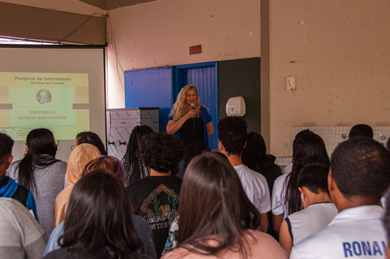 Palestra da Campanha de Conscientização e Prevenção à Dependência de Álcool e Outras Drogas