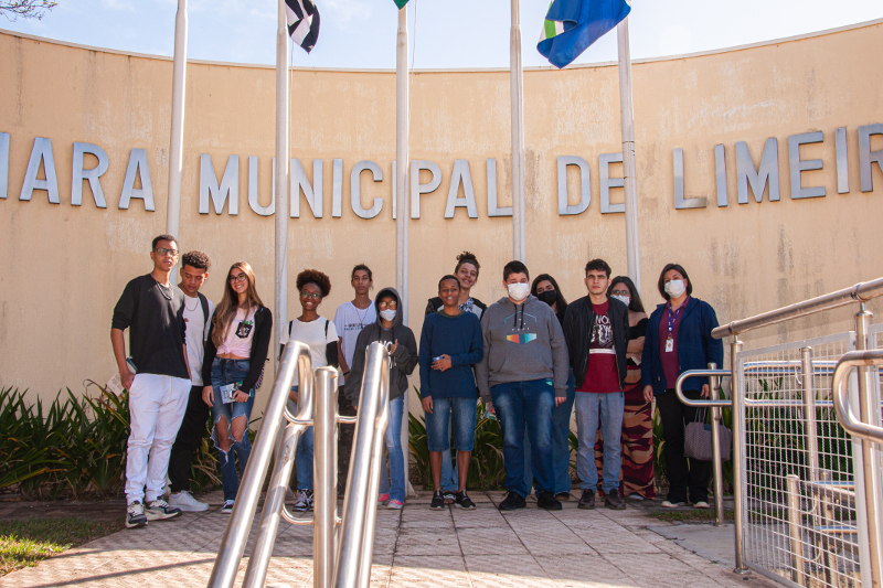 Visita guiada - alunos do Senac