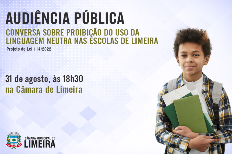 CCJR debate uso de linguagem neutra nas escolas, nesta quarta (31/8), às 18h30