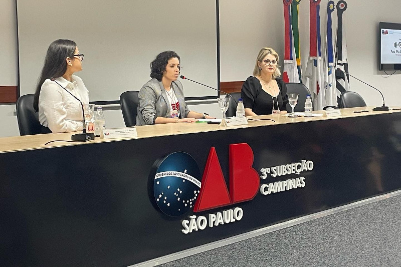 Mariana Calsa participa do 1º Congresso da Mulher Advogada de Campinas