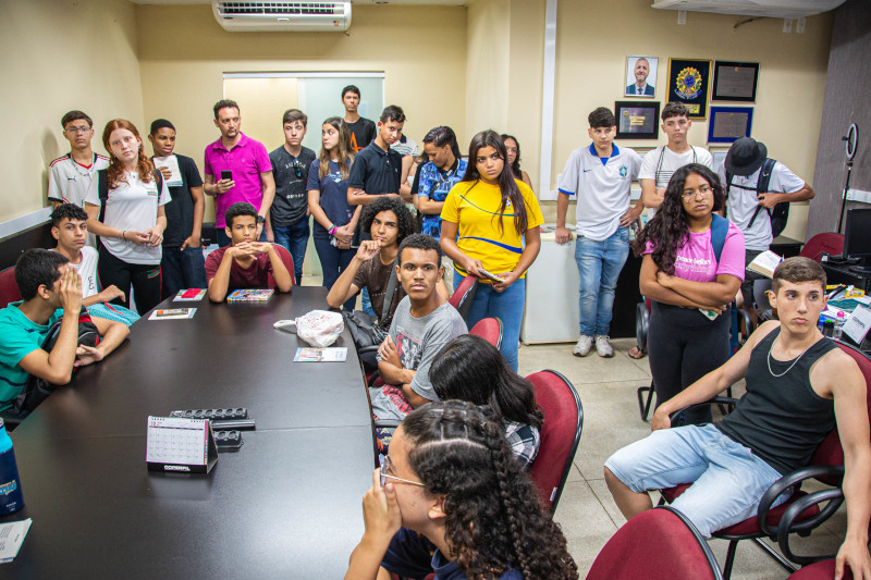 Câmara recebe visita de alunos do Senac de Limeira