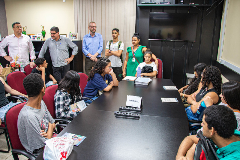 Câmara recebe visita de alunos do Senac de Limeira