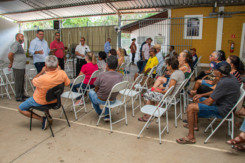 Comissão de Obras faz reunião na Comunidade Santo Antônio, no Pires