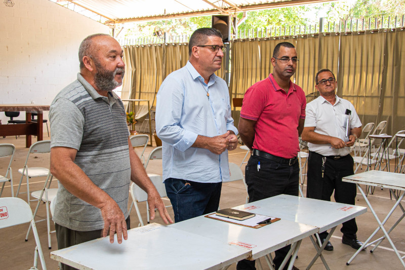 Comissão de Obras faz reunião na Comunidade Santo Antônio, no Pires