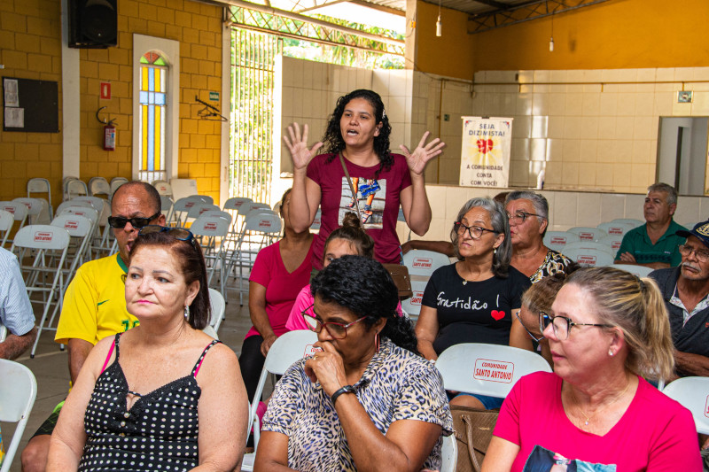 Comissão de Obras faz reunião na Comunidade Santo Antônio, no Pires