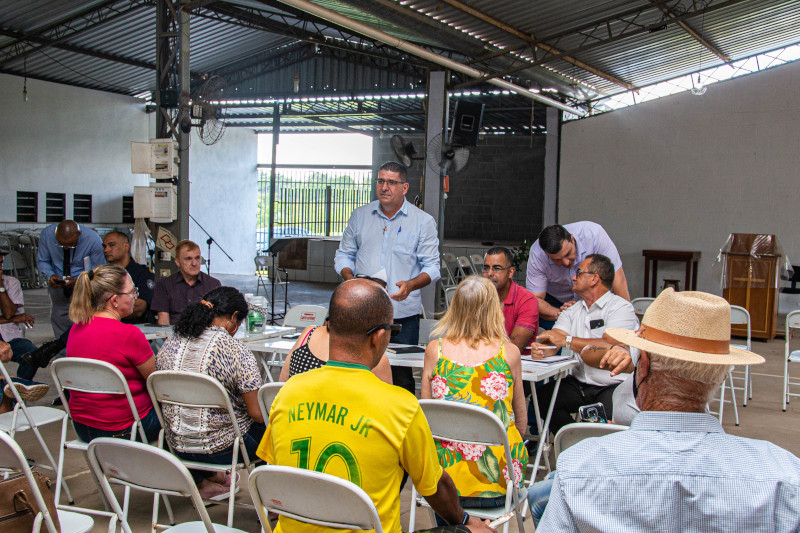 Comissão de Obras faz reunião na Comunidade Santo Antônio, no Pires