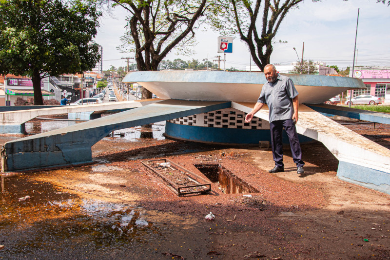 Comissão de Obras faz diligência na Praça Buzolin e no bairro Nossa Senhora das Dores