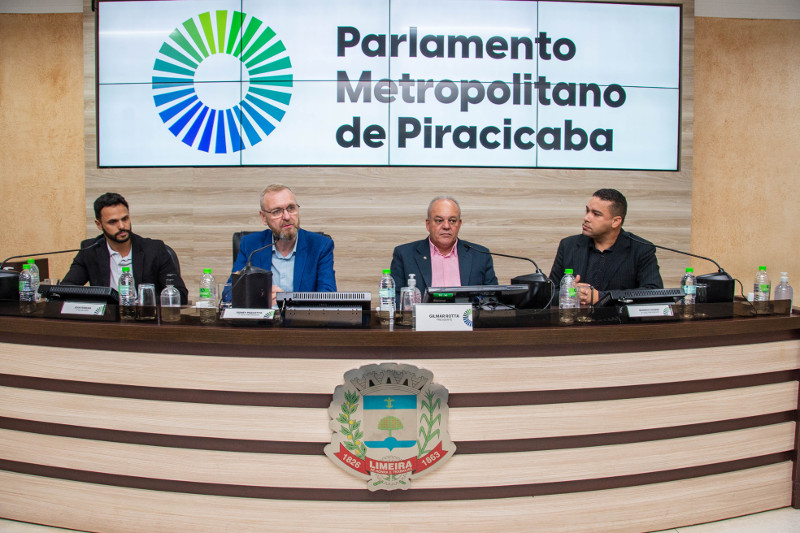 Parlamento Metropolitano de Piracicaba se reúne na Câmara de Limeira