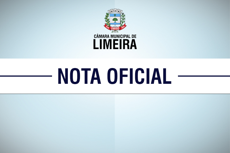 Nota Oficial da Presidência