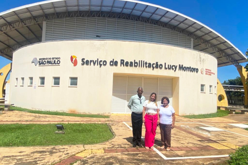 Vereadores Terezinha e Airton visitam Rede de Reabilitação Lucy Montoro