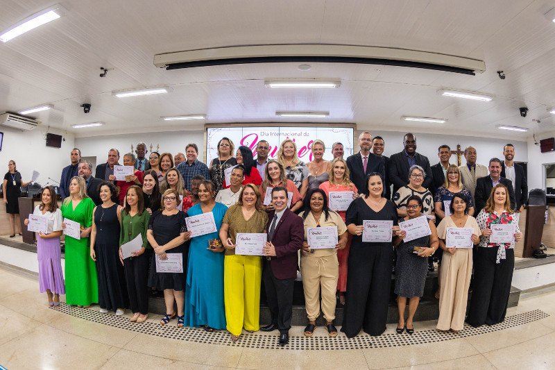 Câmara de Limeira homenageia cidadãs que se destacaram na cidade