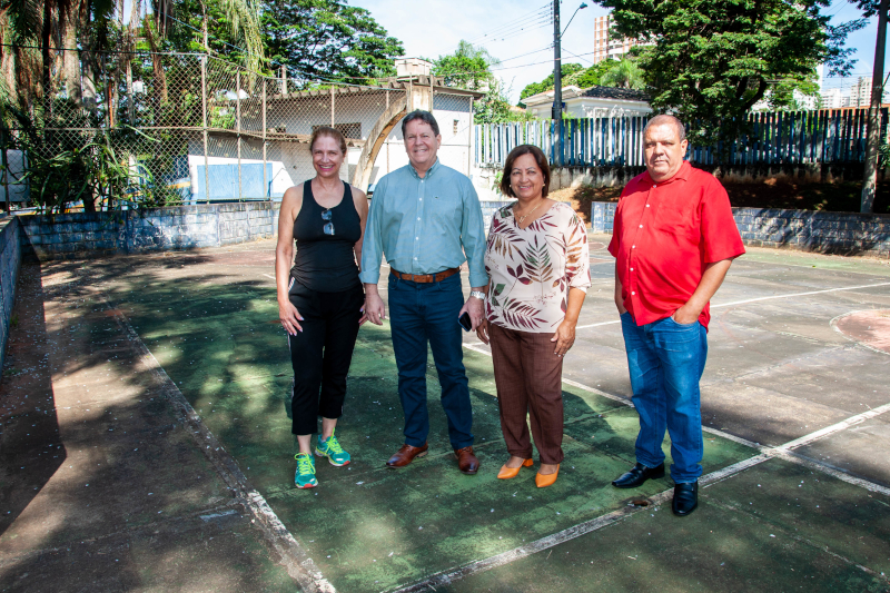 Comissão de Saúde vistoria Piscina Municipal Alberto Savoi