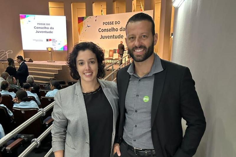 Mariana Calsa e Betinho Neves participam da posse do Conselho Estadual da Juventude