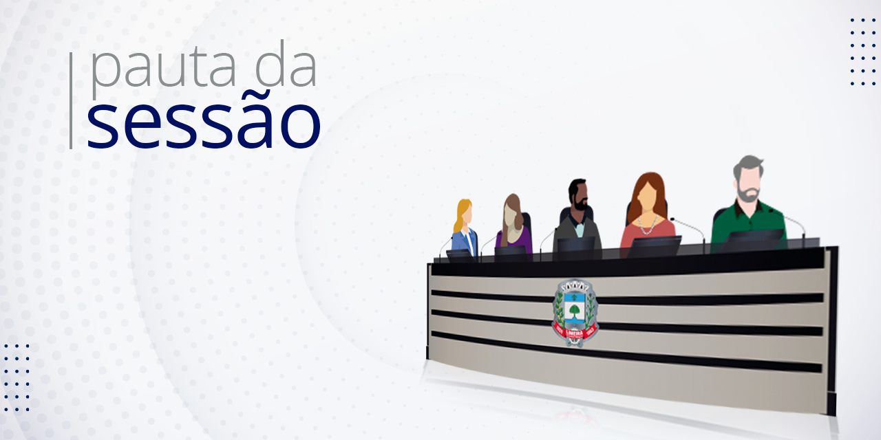 Sessão ordinária: quatro projetos serão votados na segunda-feira (21/8)