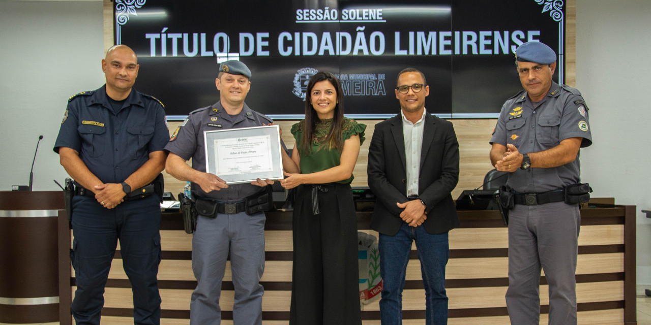 Edson da Costa Pereira recebe Títulos de Cidadão