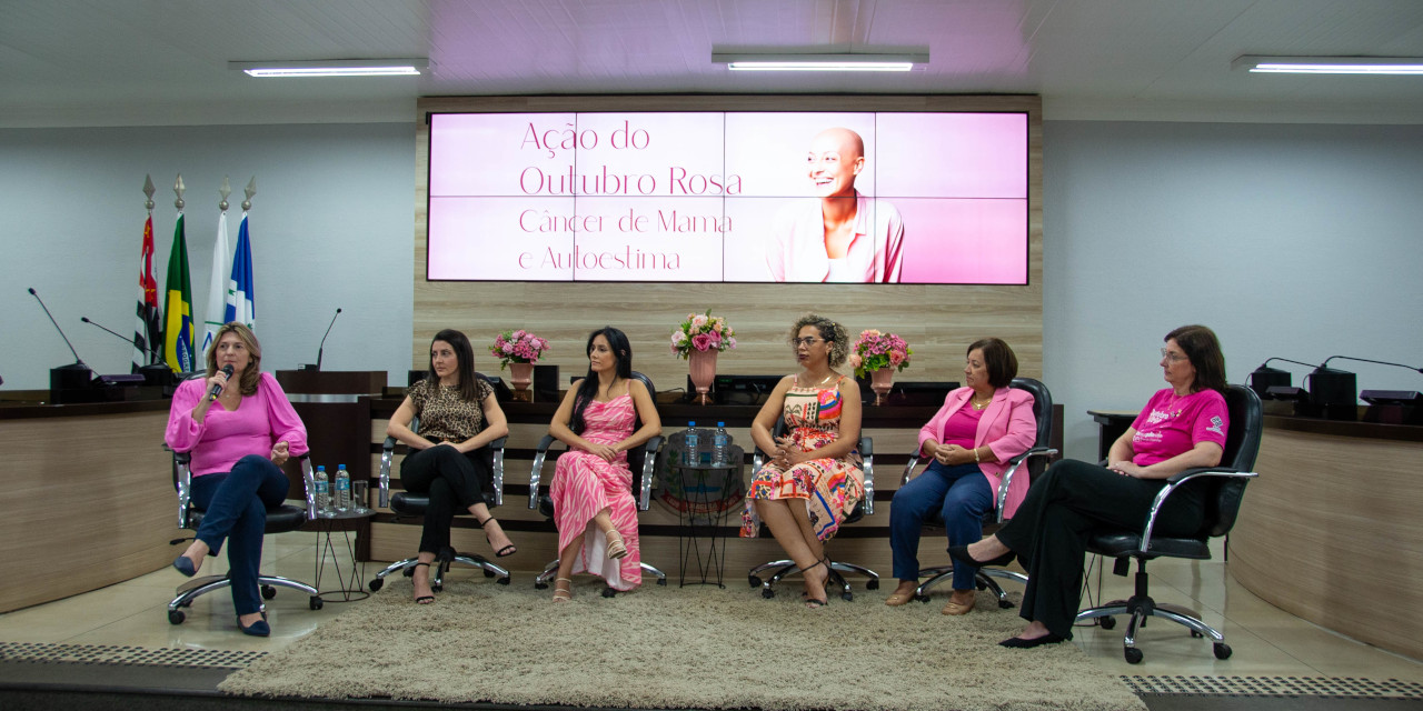 Câmara promove roda de conversa sobre o câncer de mama