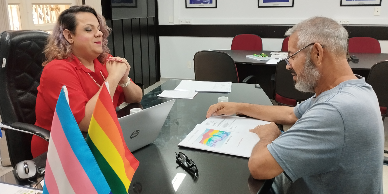 Presidente em exercício recebe organizador da Parada LGBTQIA+ 2024