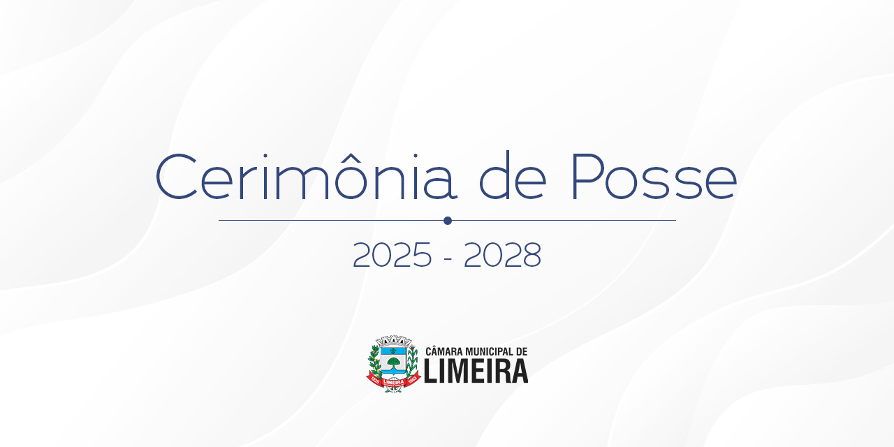 Posse de vereadores, prefeito e vice-prefeito será dia 1º de janeiro