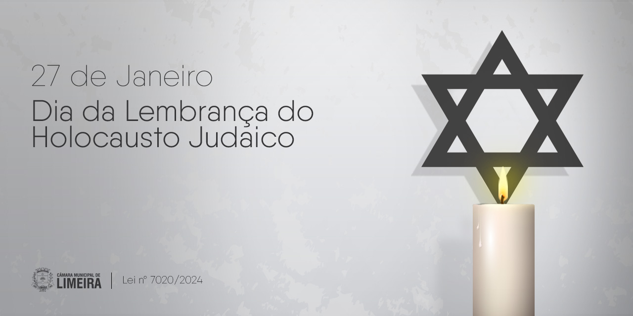 Memória: Câmara de Limeira resgata lembrança do holocausto judaico