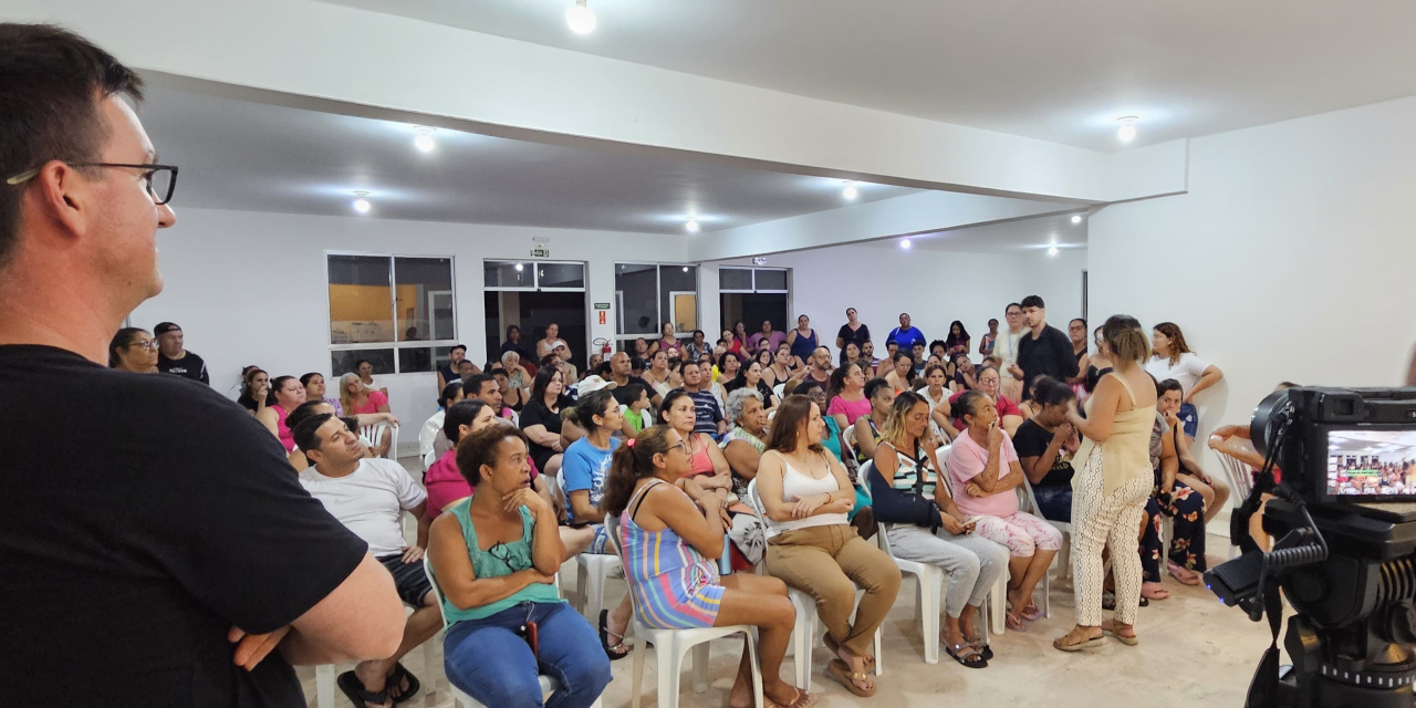 Felipe Penedo participa de reunião sobre uso consciente da água e inadimplência no Residencial Rubi A